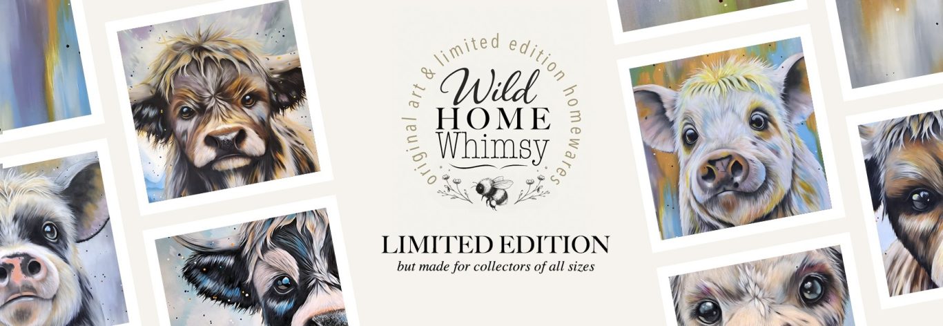 A collage of farm animal portraits with the text "Limited Edition" featured prominently.